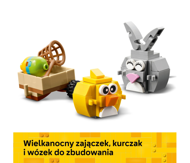 LEGO ICONIC 40808 Poszukiwanie pisanek z zajączkiem i kurczaczkie - 1473437 - zdjęcie 10